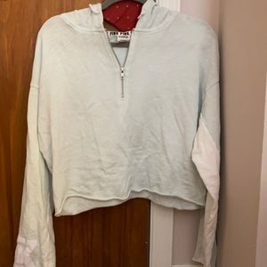 Pink cropped sweatshirt